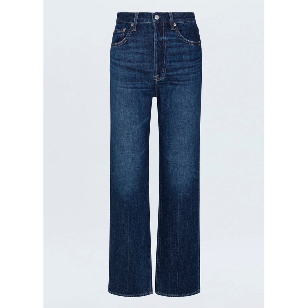 Pistola Petite Cassie Super High Rise Straight Jean 26P Cultivate Dark Wash